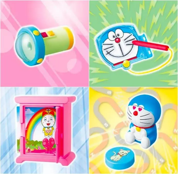 「哆啦A夢x日本麥當勞」快樂兒童餐