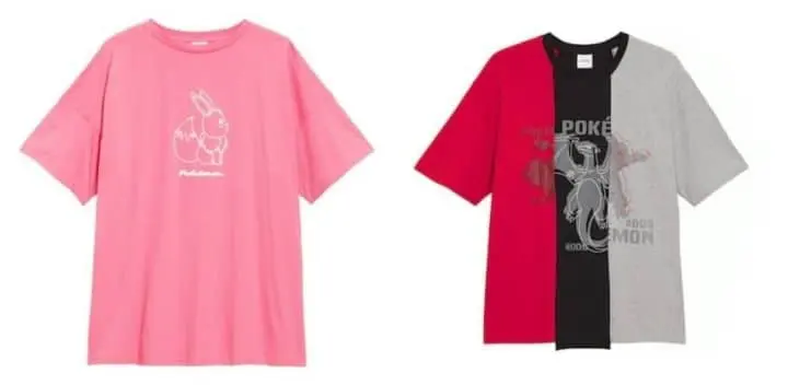 《GU x Pokemon寶可夢》聯名第二彈！t-shirt