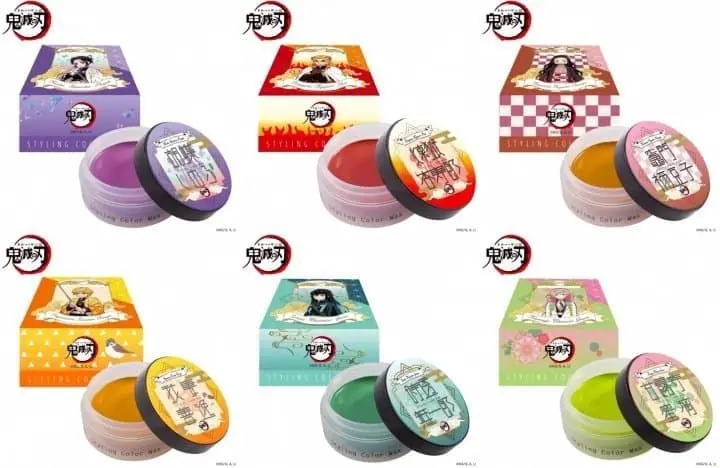 萬代・VINA SHOP 聯名變色髮蠟_鬼滅之刃