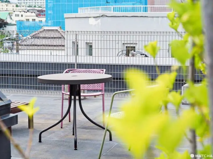 HakoBA 函館 屋頂