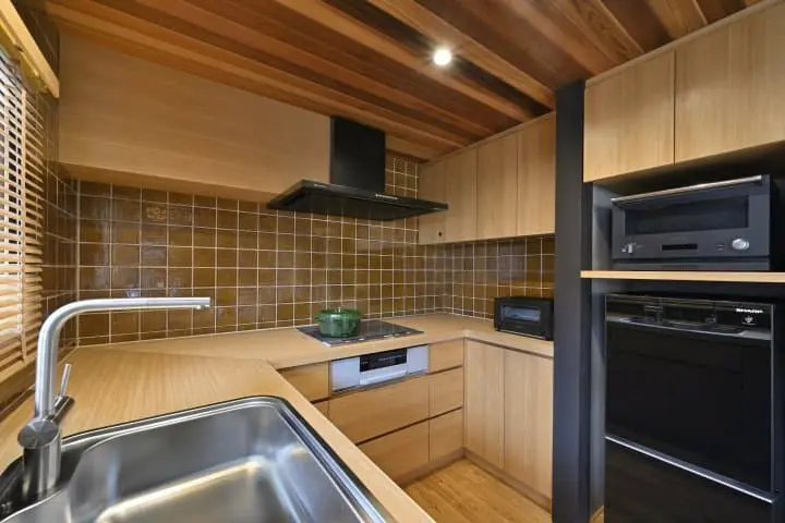 京都町家住宿「京の温所 竹屋町」廚房