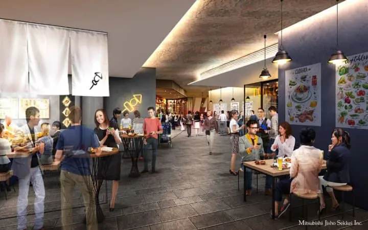 JR東京站景點「Torch Tower」