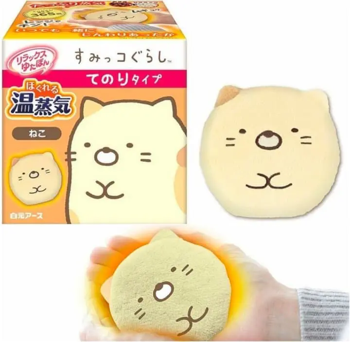 角落小夥伴溫感蒸氣貓咪