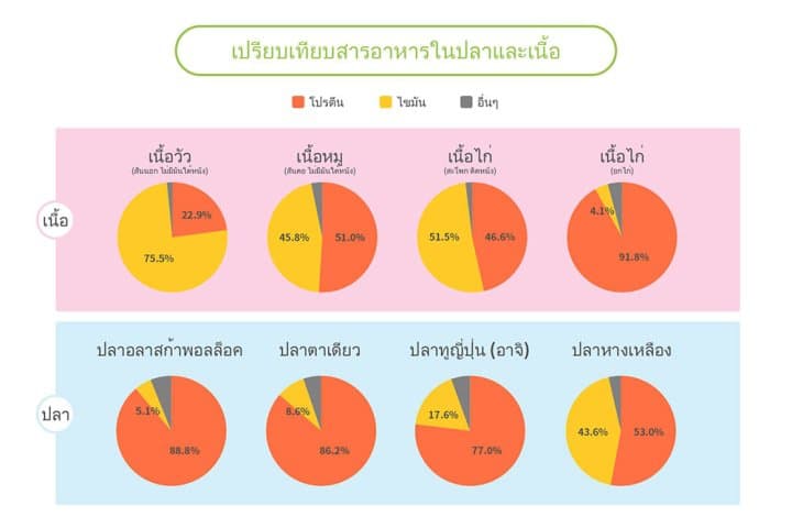 อาหารเสริมจากผู้เชี่ยวชาญเรื่องปลา