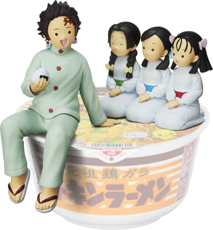 日清泡麵,鬼滅之刃公仔