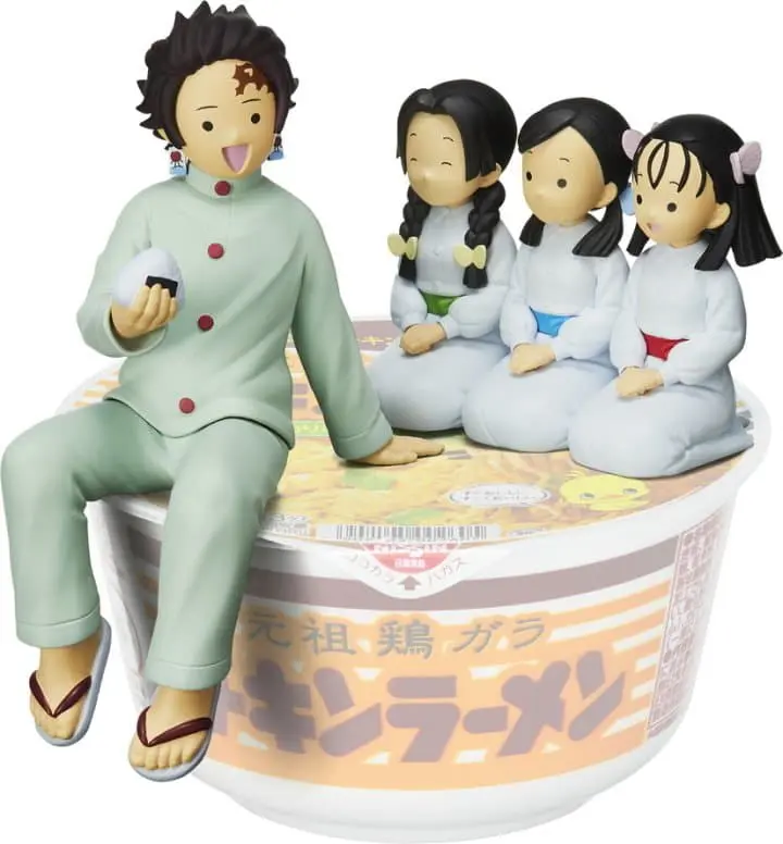 日清泡麵，鬼滅之刃公仔