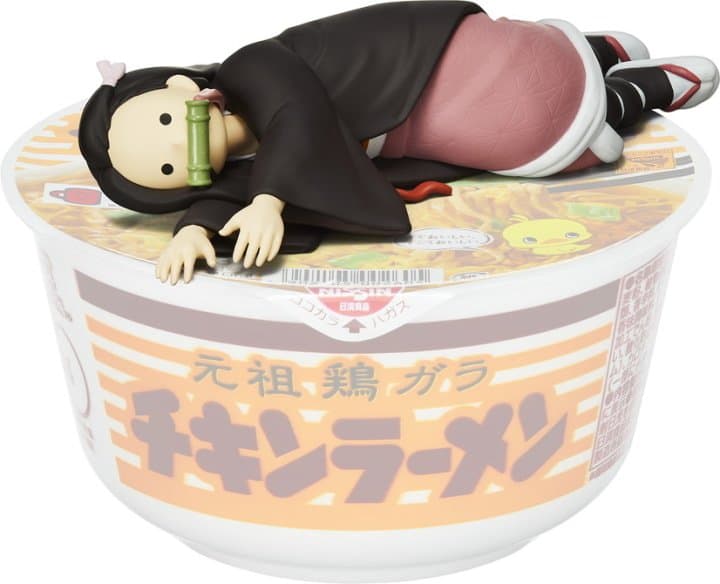 日清泡麵,禰豆子鬼滅之刃公仔