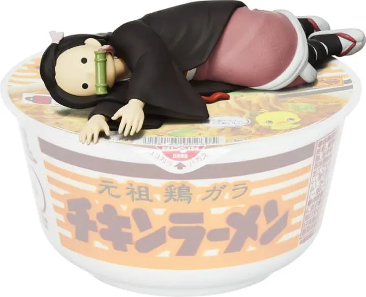 日清泡麵，禰豆子鬼滅之刃公仔