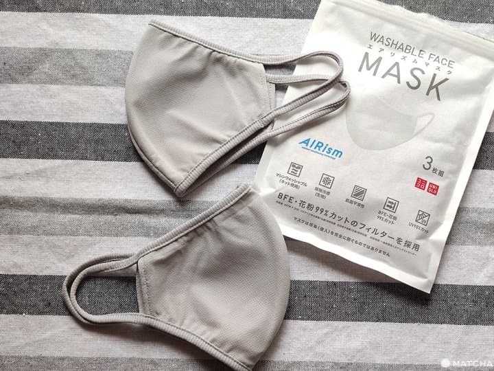 หน้ากาก UNIQLO AIRism ใส่สบายรับหน้าร้อนญี่ปุ่น