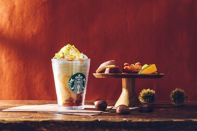 日本星巴克starbucks 秋季香甜地瓜星冰樂