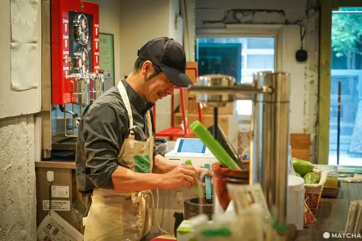 ส้มตำครกนี้ฝีมือคนญี่ปุ่น SOM TUM CAFFE ร้านส้มตำในโตเกียว