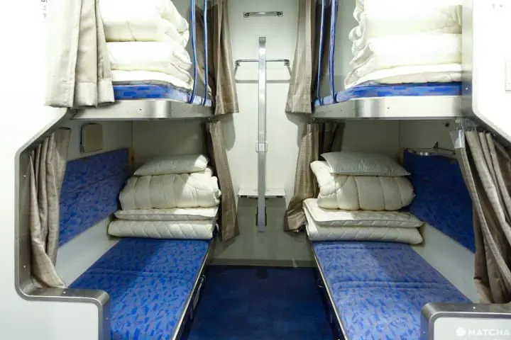 นอนรถไฟแต่ไม่ฉึกฉักที่ Train Hostel HOKUTOSEI โฮสเทลสไตล์รถไฟตู้นอนในโตเกียว (Bakurocho, Tokyo)