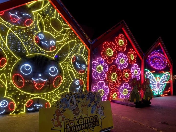 相模湖森林遊樂園 寶可夢聖誕燈飾3