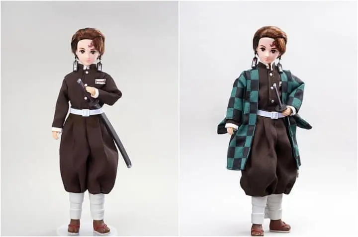 「鬼滅之刃」日本莉卡娃娃炭治郎