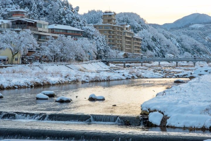 鳥取三朝溫泉