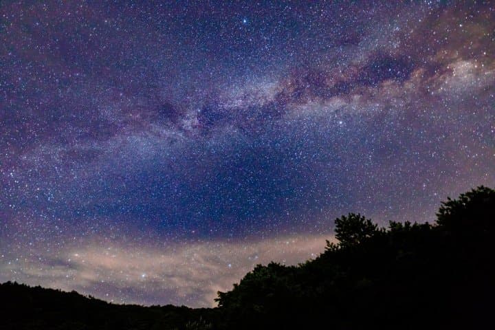 鳥取の絶景 大山の星空
