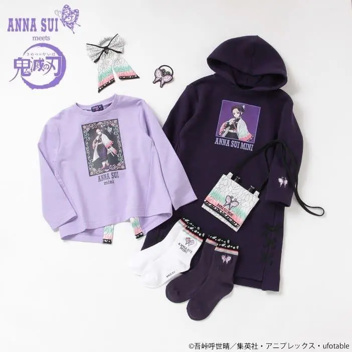鬼滅の刃×ANNA SUI 胡蝶忍