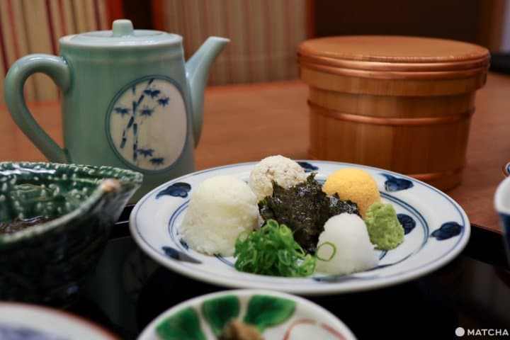 皆美館 庭園茶寮皆美鯛魚飯