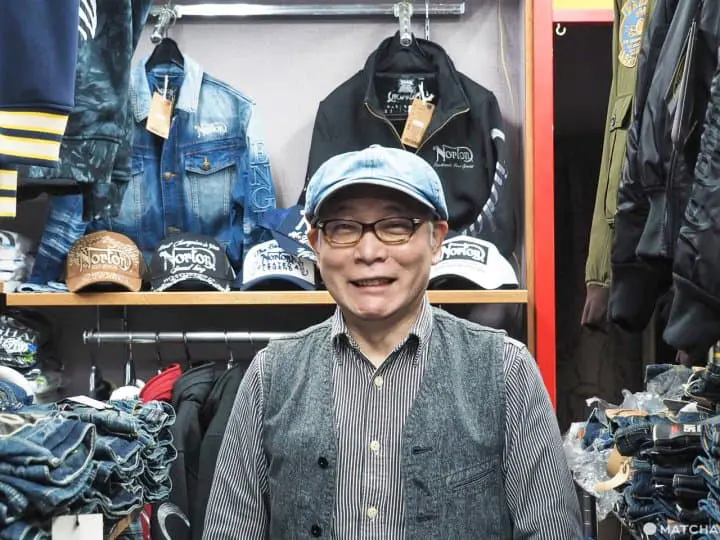 霜降銀座商店街 牛仔褲店老闆