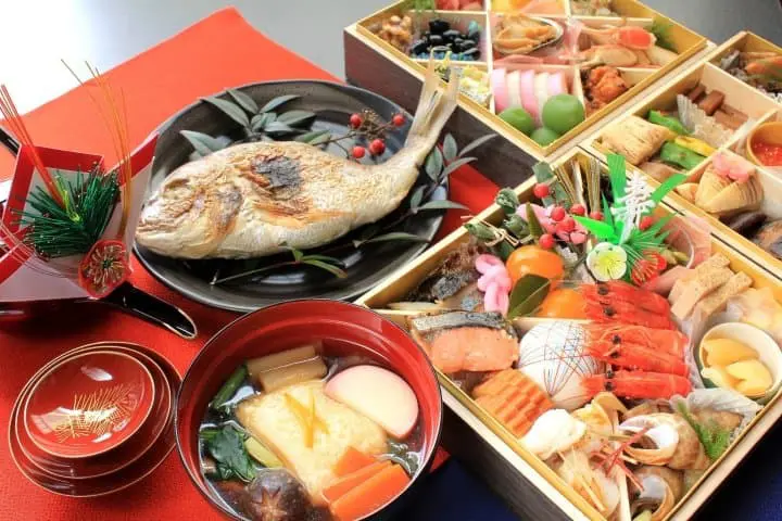 โอเซจิเรียวริ อาหารมงคลรับปีใหม่