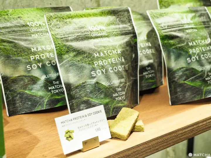 高タンパク抹茶豆乳クッキー