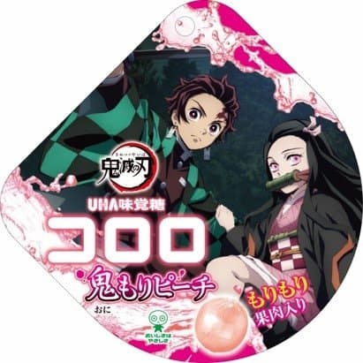 味覺糖鬼滅之刃 酷露露Q糖水蜜桃