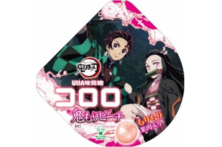 味覺糖鬼滅之刃 酷露露Q糖水蜜桃2