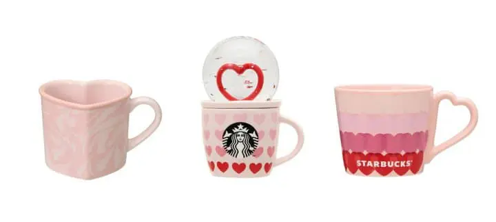 แก้วและทัมเบลอร์วาเลนไทน์ 2021 จาก Starbucks ญี่ปุ่น