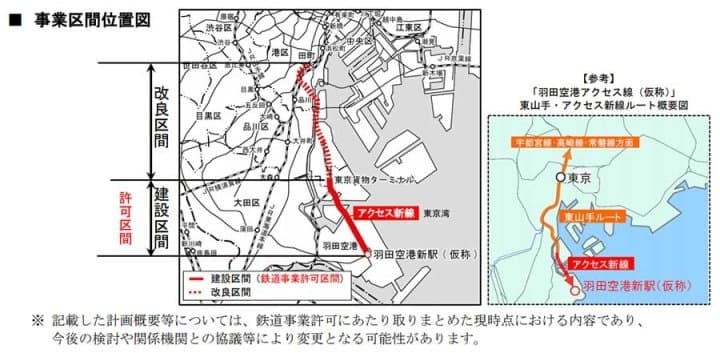 new haneda access line traicy