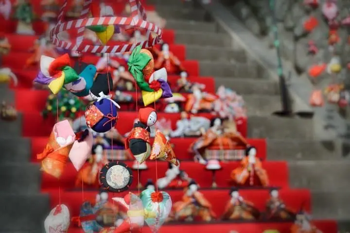Every Girl's Dream! See Hanging Hina Doll Decorations in Higashiizu