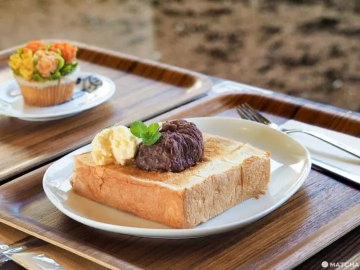 甘酒奶油紅豆吐司