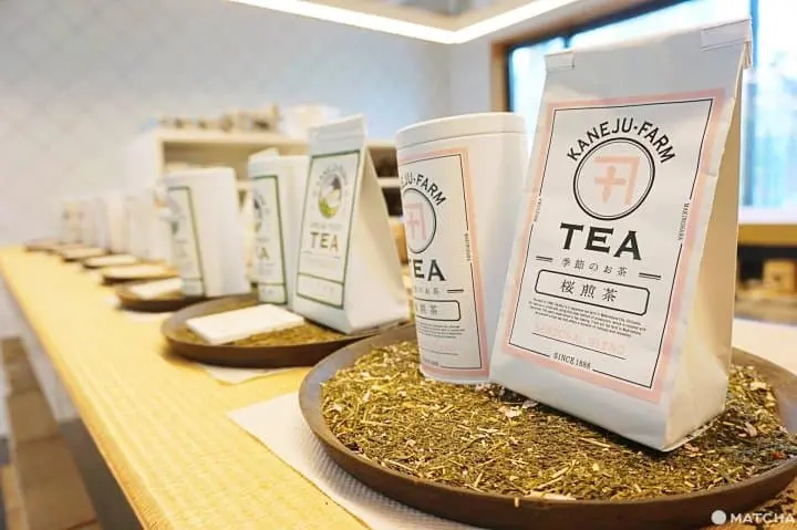 ลิ้มรสหลายรูปแบบความอร่อยของชาญี่ปุ่นที่ไม่ใช่แค่มัทฉะที่คาเฟ่ KANEJU-FARM Omotesando