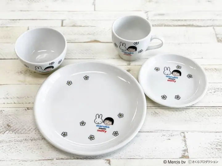 「maruko meets miffy」櫻桃小丸子 米飛兔聯名雜貨