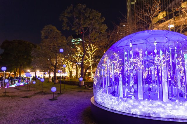 東京ミッドタウン 赤坂サカスのイルミネーション 18年版 Matcha 訪日外国人観光客向けwebマガジン