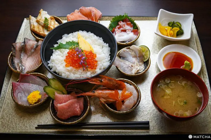 相馬海鮮九曜丼