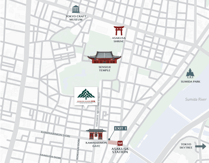 東京住宿 淺草楓 ASAKUSA KAEDE