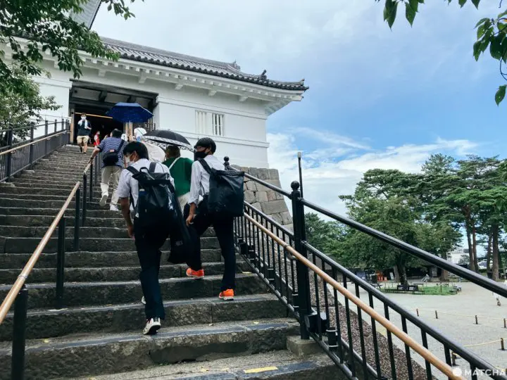 天守閣から見える海！フォトジェニックな小田原城へ