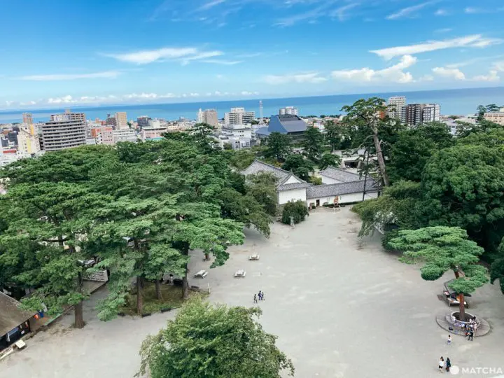 天守閣から見える海！フォトジェニックな小田原城へ