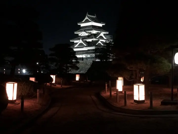 Matsumoto Castle: Gorgeous Light and Sound Displays in Winter 2021-2022