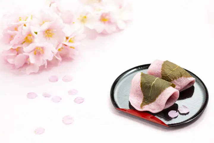 限定的櫻花甜點