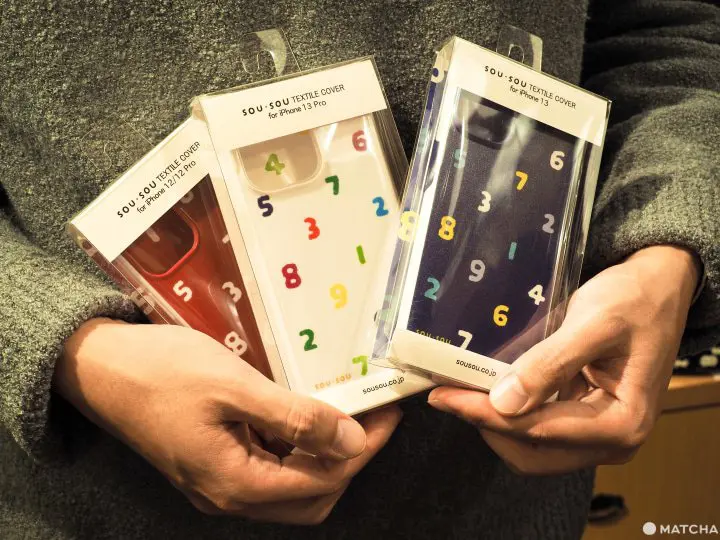SOU・SOU　10の数のスマホケース