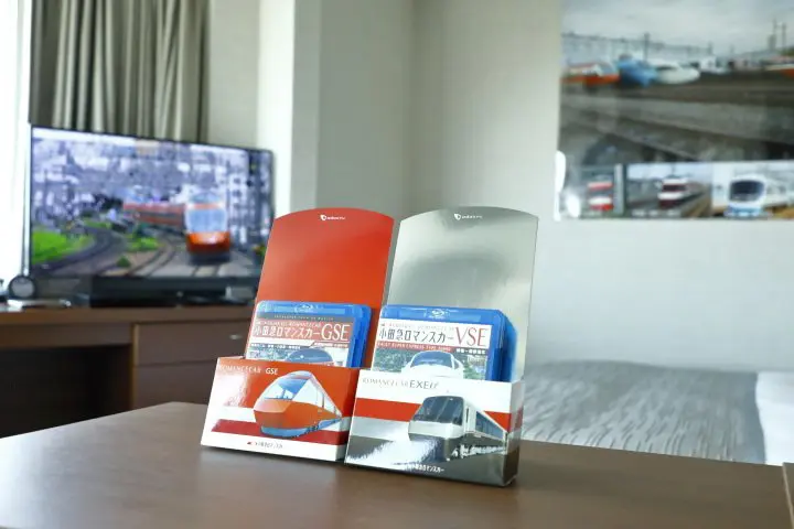 東京新宿飯店 小田急浪漫特快主題概念房