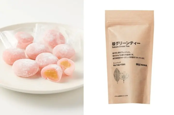 MUJI無印良品櫻花季降臨!櫻餅冰淇淋、春櫻零食與飲品上市!