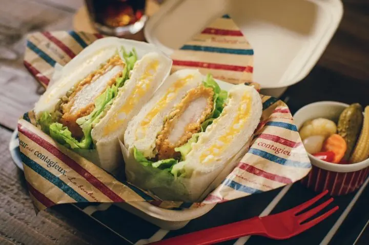 日本山崎麵包Lunch Pack 午餐三明治雜誌食譜2