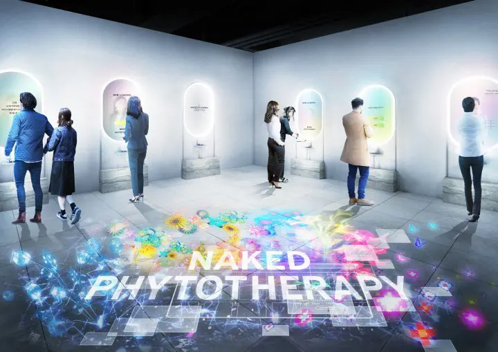 東京丸井有樂町 NAKED FLOWERS FOR YOU_NAKED PHYTOTHERAPY