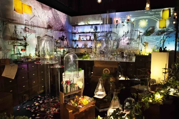 東京丸井有樂町 NAKED FLOWERS FOR YOU_光雕藝術互動體驗 展覽