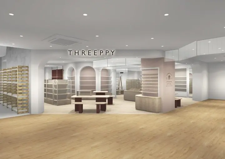 大創東京銀座全球旗艦店 THREEPPY百元均價