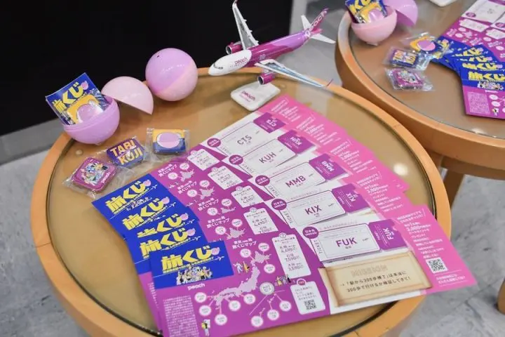 壽司郎攜手樂桃航空 旅行籤扭蛋機2