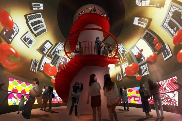 兵庫淡路島 HELLO KITTY APPLE HOUSE