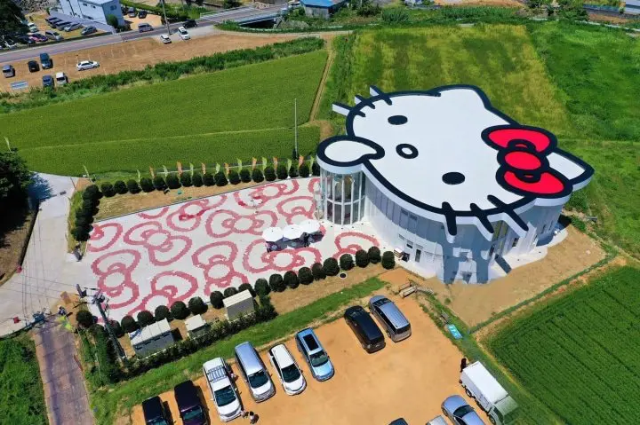  HELLO KITTY AWAJI APPLE LAND 淡路島景點 HELLO KITTY SHOW BOX